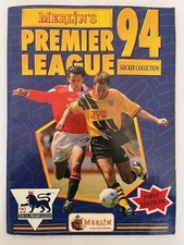 **Rare* Merlin's Premier League 1994 Sticker Album 94 **100% complete ** Very GC
