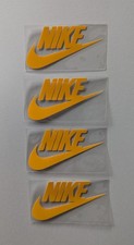 4x Iron On Golden Yellow Vinyl