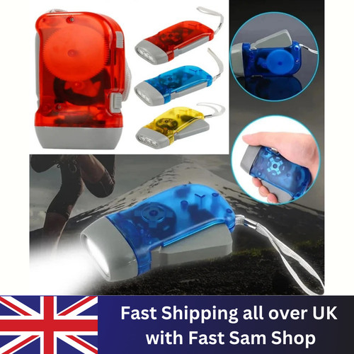Led flashlight hand pressing - 3,