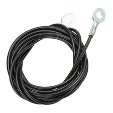 Fitness Pulley Cable Adjustable Cable Pulley System Replacement Black (C-4m)