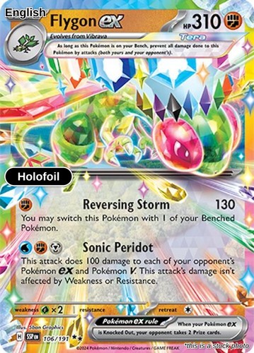 Flygon holofoil ssp - ex,