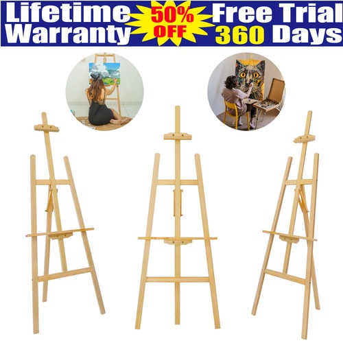 Wooden easel studio - studio,