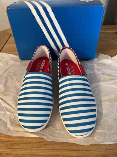 Adidas adidrill blue white - adidas, blue/white