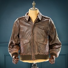 Vintage 1980s Avirex Antiqued