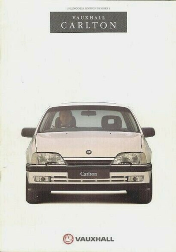 Vauxhall carlton 1991 uk - carlton, 1991-92