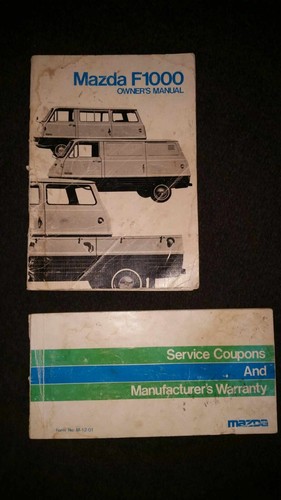 May 1976 mazda f1000 - f1000, bongo