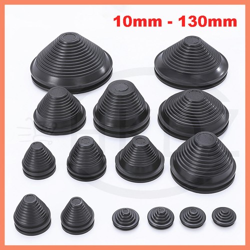 Black rubber tapered - rubber,