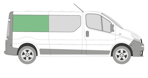 Offside right rear fixed - rear,