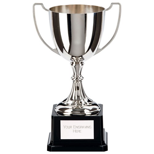 Nickel plated cast metal cup - nickel,