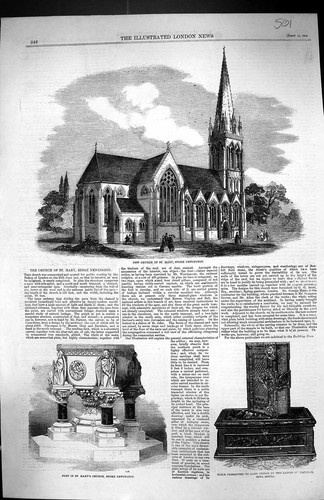 Old 1858 church mary stoke - 1858,