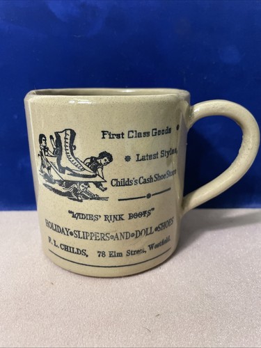 Stoneware mug for shoe - store, f
