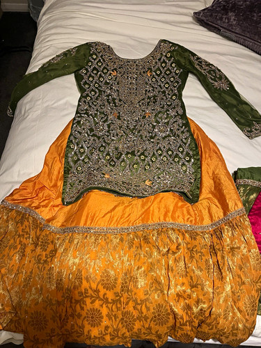 Women green embroidered - green,