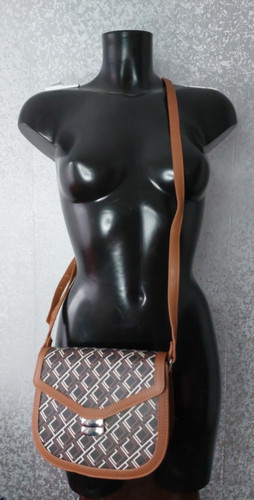 Primark brown black monogram - brown,