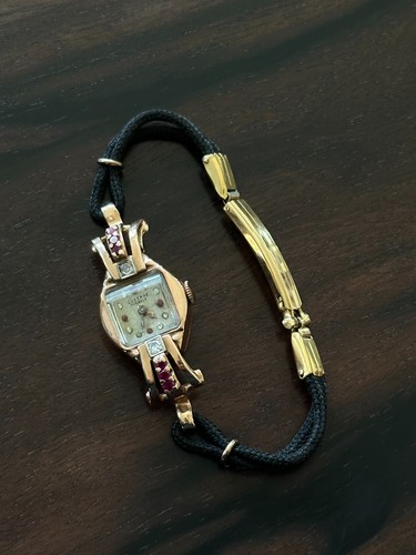 Vintage lucerne 14k rose gold - vintage,