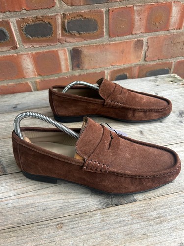 Mens zara suede loafers - loafers, size