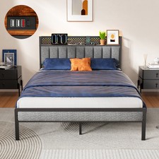 Bed Metal Slatted Frame with
