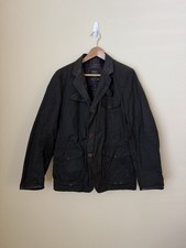 Barbour Dept B Beacon Sports Commander Wax Waterproof Skyfall Jacket Green M