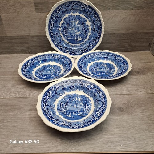 Vintage mason blue vista - vintage,