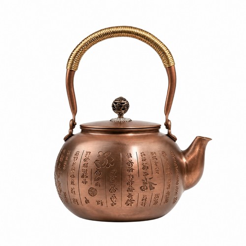 Tea kettle with lid copper - tea,
