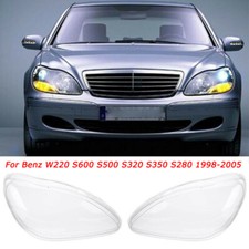 Pair Headlight Lens Cover