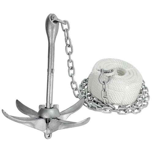 Folding anchor pack - folding, rope