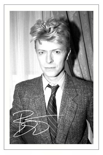David bowie signed autograph - david,
