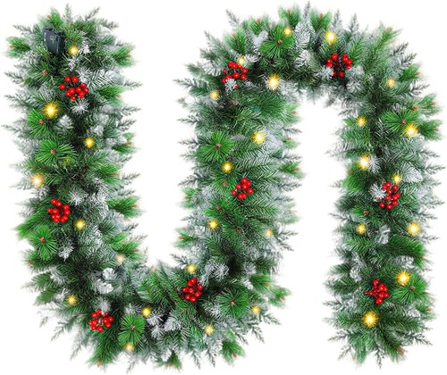 9ft pre lit christmas - 9ft,
