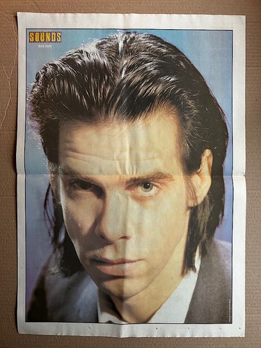 Nick cave sounds pin poster - nick,