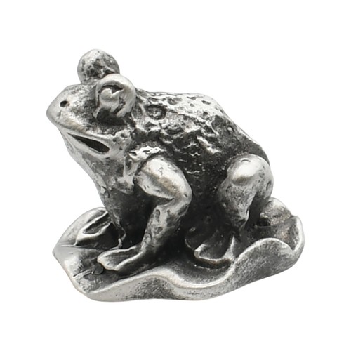 English made pewter toad - pewter,