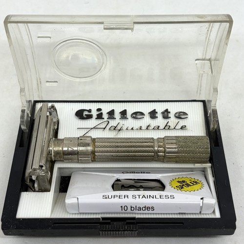 Gillette adjustable razor - gillette,