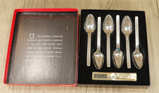 Viners SABLE Six Stainless Steel Grapefruit Spoons (10cm) Original Box