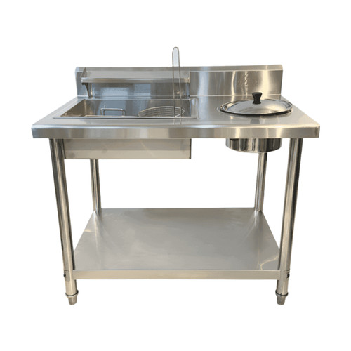 Krd breading table stainless - breading,