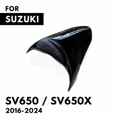 Black rear seat cowl - black, passenger