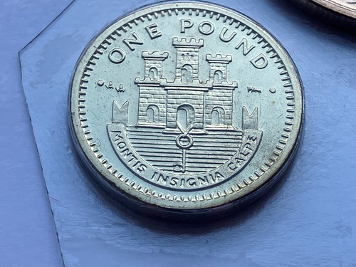 Gibraltar coin castle and - gibraltar,