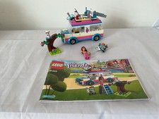 LEGO Friends 41333 Olivia's Mission Vehicle with Instructions. Complete 
