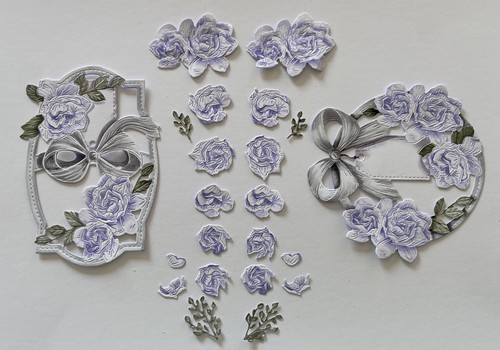 Sets tattered lace - 4,