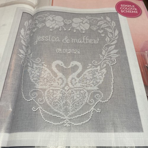 B15 wedding sampler cross - b15,