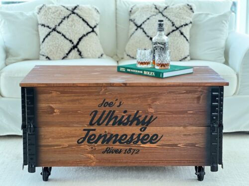 Coffee table chest side - table,