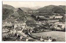 Teme Valley Knighton scalloped edge 1964 RPPC Postcard