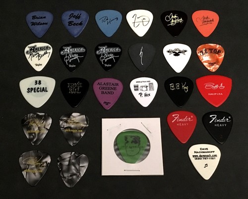 Guitar pick lot america jeff - guitar, lot: