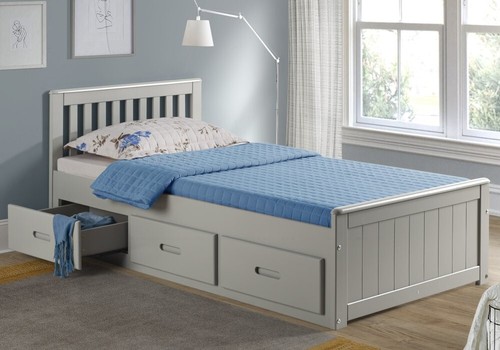 Solid pine captains - bed, 3ft
