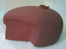 For BMW R69S Hoske Heinrich Raw Steel Coated Petrol Fuel Gas Tank + Cap GEc