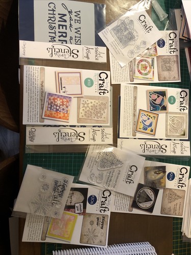 Clarity stamp stencils - clarity, stencils,
