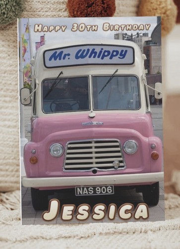 Whippy ice cream - mr., van