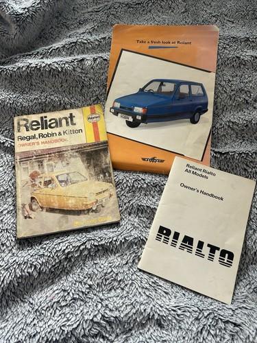 Haynes owners handbook reliant - haynes,