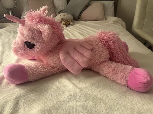 Unicorn plush toy pink purple - toy,