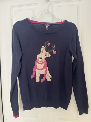 Joules christmas jumper blue - jumper.,