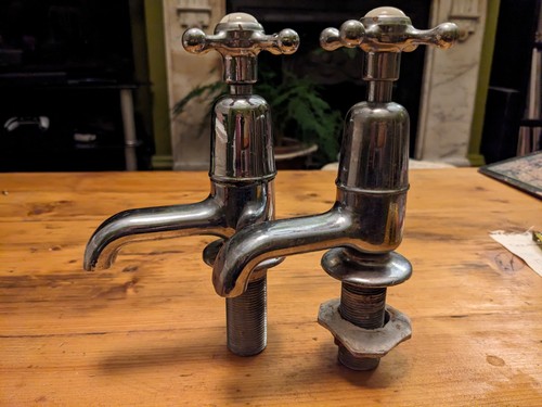 Vintage reclaimed taps ceramic - vintage,