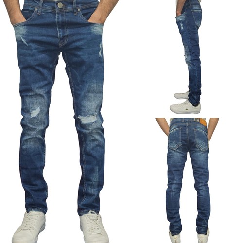 Mens ripped jeans straight leg - straight,