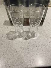 J2O Glass- 2 x Brand New - Pub Purposed - 12oz / 340ml drinking glass